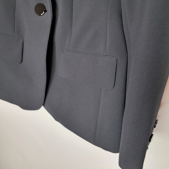 Kate Spade Make Magic Black Crepe Blazer - Picture 4 of 13